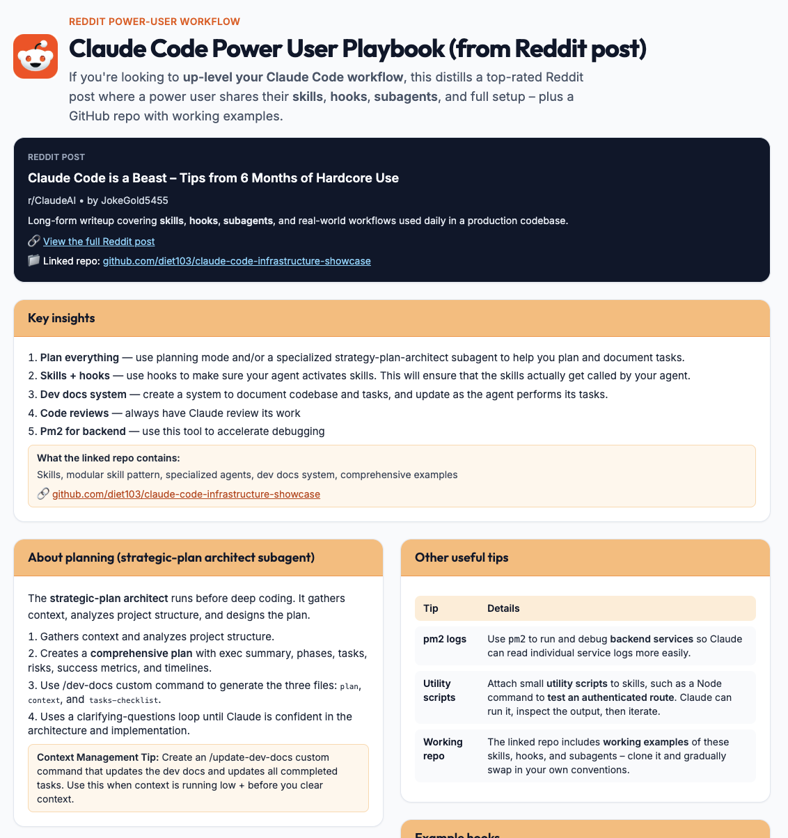 Claude Code Power User Workflow preview